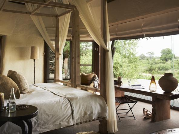 Singita Boulders Lodge -Bedroom 